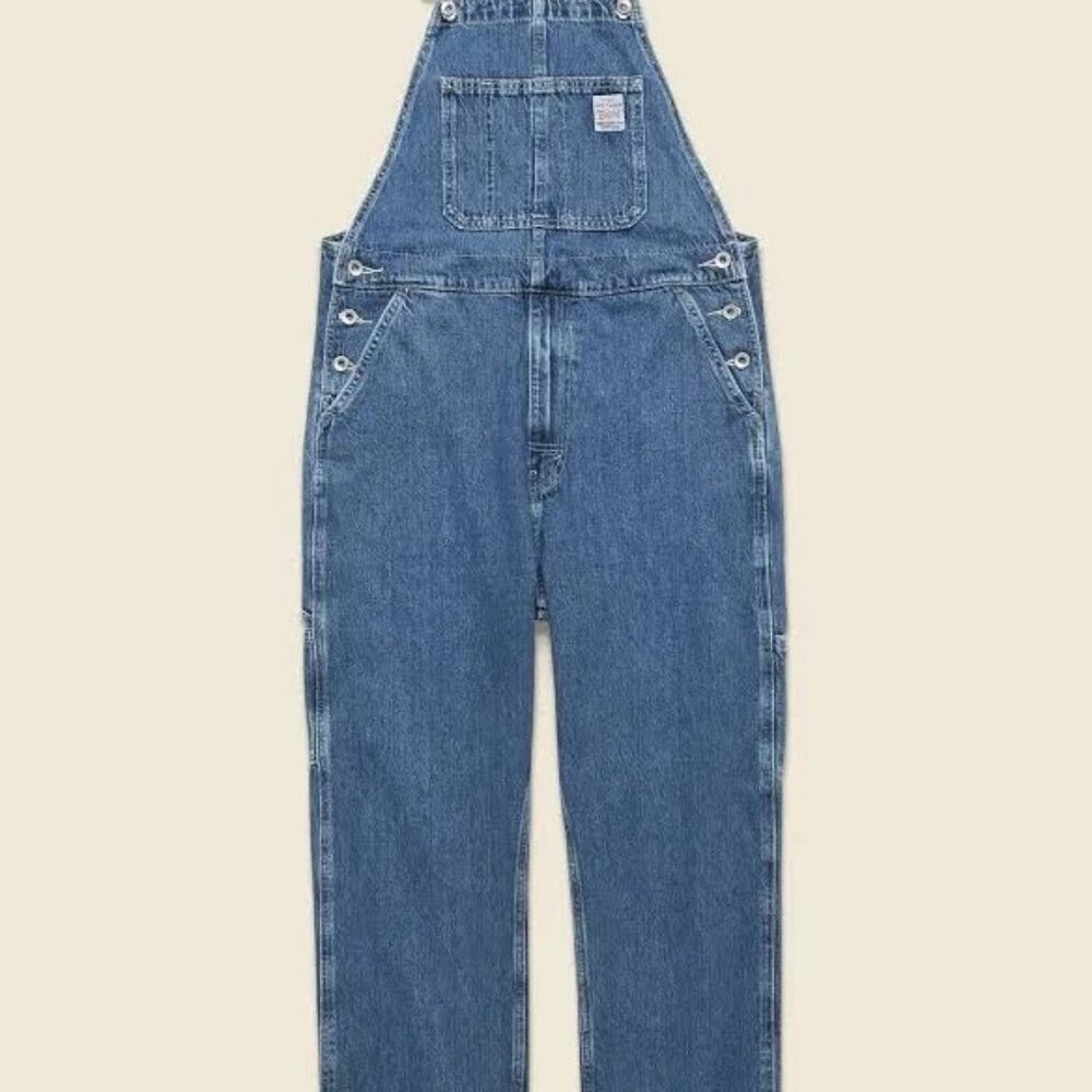 Levi’s Size 32x32 Classic Men's Denim Overalls - Vintage Blue Carpenter Style Wo